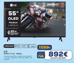 Euronics LG SMART TV 4K - 55B46 offerta
