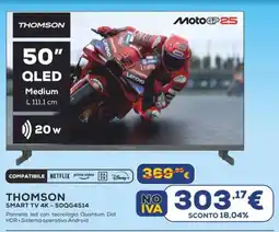 Euronics THOMSON SMART TV 4K - 50QG4S14 offerta
