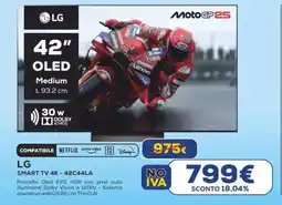 Euronics LG SMART TV 4K-42C44LA offerta