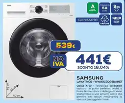 Euronics SAMSUNG LAVATRICE-WW90CGC04DAHET offerta