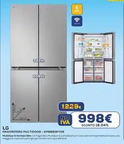 Euronics LG FRIGORIFERO MULTIDOOR - GMB860PYDE offerta