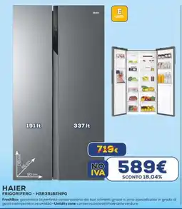 Euronics HAIER FRIGORIFERO-HSR3918ENPG offerta