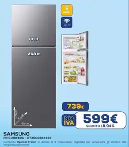 Euronics SAMSUNG FRIGORIFERO - RT35CG5644S9 offerta