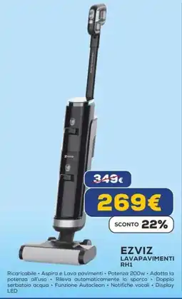 Euronics EZVIZ LAVAPAVIMENTI RH1 offerta