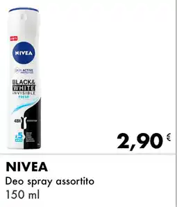 Iper Tosano NIVEA Deo spray assortito offerta