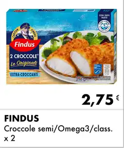 Iper Tosano FINDUS Croccole semi/Omega3/class. offerta