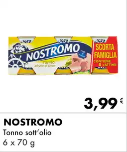 Iper Tosano NOSTROMO Tonno sott'olio offerta
