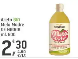 Supermercati Dok Aceto bio mela madre de nigris offerta