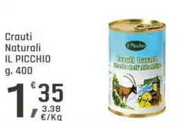 Supermercati Dok Crauti naturali il picchio offerta