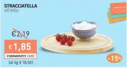 Prezzemolo e Vitale Stracciatella offerta