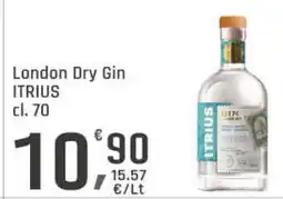 Supermercati Dok London dry gin itrius offerta