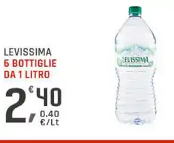 Supermercati Dok Levissima 6 bottiglie da offerta