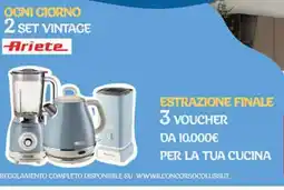 Supermercati Dok Ogni giorno 2 set vintage ariete offerta