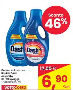 Eurospar Detersivo lavatrice liquido Dash assortito offerta