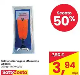 Eurospar Salmone Norvegese affumicato Atlantis offerta