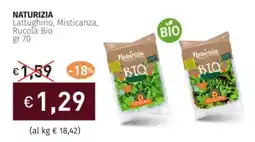 Prezzemolo e Vitale NATURIZIA Lattughino, Misticanza, Rucola Bio offerta