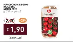 Prezzemolo e Vitale Pomodoro ciliegino kamarino nickel free offerta