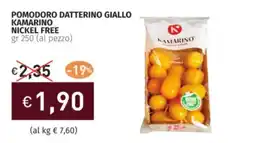 Prezzemolo e Vitale Pomodoro datterino giallo kamarino nickel free offerta