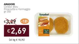 Prezzemolo e Vitale AMADORI Cordon Bleu Prosciutto e Formaggio offerta