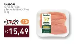 Prezzemolo e Vitale AMADORI Petto di Pollo a Fette Antibiotic Free offerta