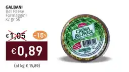 Prezzemolo e Vitale GALBANI Bel Paese Formaggini offerta