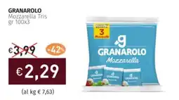 Prezzemolo e Vitale GRANAROLO Mozzarella Tris offerta