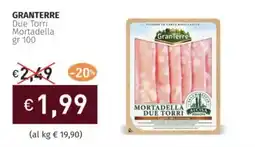 Prezzemolo e Vitale GRANTERRE Due Torri Mortadella offerta