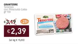 Prezzemolo e Vitale GRANTERRE Teneroni con Prosciutto Cotto offerta