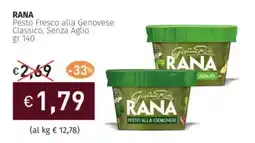 Prezzemolo e Vitale RANA Pesto Fresco alla Genovese Classico, Senza Aglio offerta