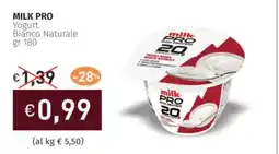 Prezzemolo e Vitale MILK PRO Yogurt Bianco Naturale offerta