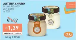 Prezzemolo e Vitale LATTERIA CHIURO Panna Ghiotta vari gusti offerta