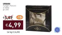 Prezzemolo e Vitale URBANI Funghi Porcini a Fette offerta