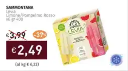 Prezzemolo e Vitale SAMMONTANA Levia Limone/Pompelmo Rosso offerta