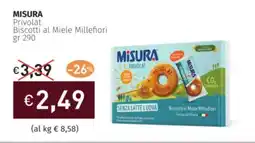 Prezzemolo e Vitale MISURA Privolat Biscotti al Miele Millefiori offerta