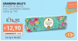 Prezzemolo e Vitale GRANDMA WILD'S Biscotti al Burro con Caramello Salato Latta offerta