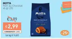 Prezzemolo e Vitale MOTTA Pain au Chocolat offerta