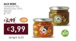 Prezzemolo e Vitale ALCE NERO Composte Bio Albicocche, Fichi, Agrumi offerta