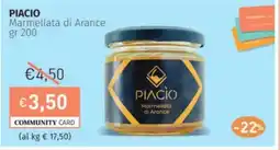 Prezzemolo e Vitale PIACIO Marmellata di Arance offerta