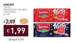 Prezzemolo e Vitale LOACKER Classic Napolitaner, Vaniglia, Cremkakao offerta