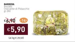 Prezzemolo e Vitale BARBERA Biscotti Croccante di Pistacchio offerta