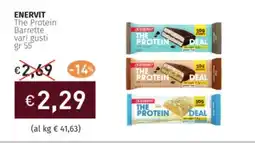 Prezzemolo e Vitale ENERVIT The Protein Barrette vari gusti offerta