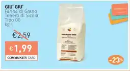 Prezzemolo e Vitale GIU' GIU' Farina di Grano Tenero di Sicilia Tipo 00 offerta