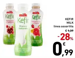 Spazio Conad Kefir milk linea assortita offerta