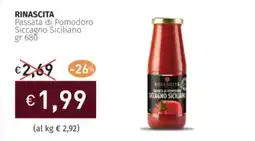 Prezzemolo e Vitale RINASCITA Passata di Pomodoro Siccagno Siciliano offerta