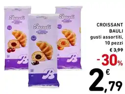 Spazio Conad Croissant bauli gusti assortiti, 10 pezzi offerta