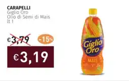 Prezzemolo e Vitale CARAPELLI Giglio Oro Olio di Semi di Mais offerta