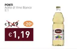 Prezzemolo e Vitale PONTI Aceto di Vino Bianco offerta