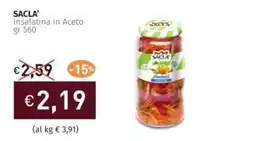 Prezzemolo e Vitale SACLA' Insalatina in Aceto offerta