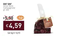 Prezzemolo e Vitale GIU' GIU' Olive Nere Campagnole offerta