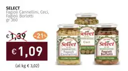Prezzemolo e Vitale SELECT Fagioli Cannellini, Ceci, Fagioli Borlotti offerta